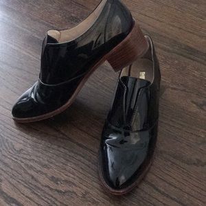 Black patent shoes!